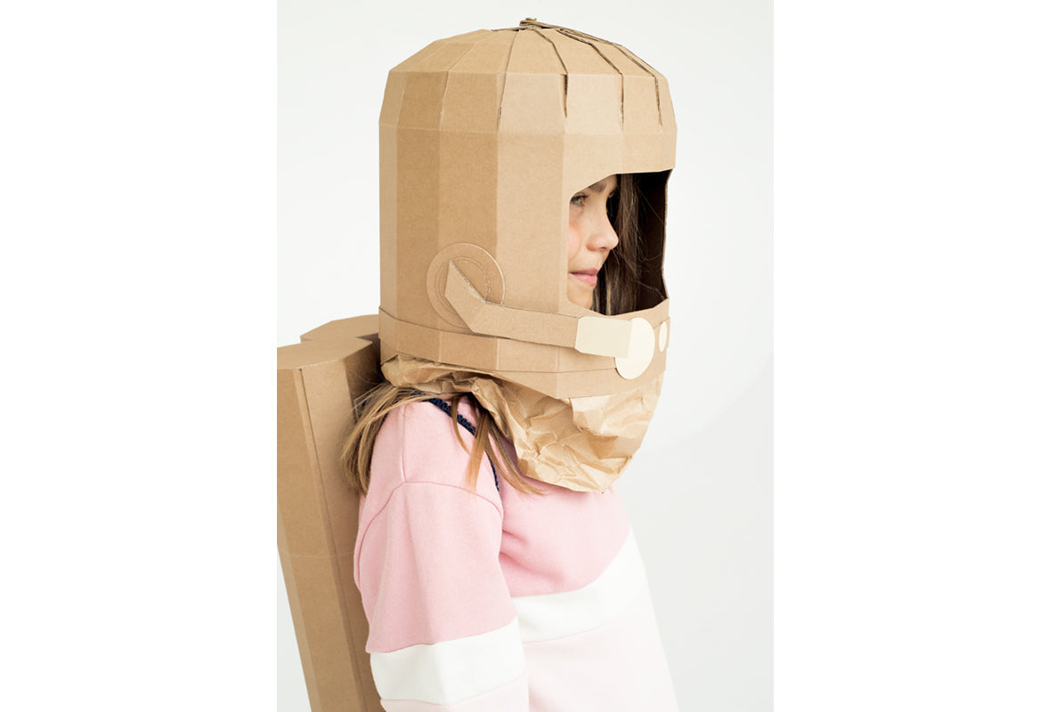 DIY costume astronaute