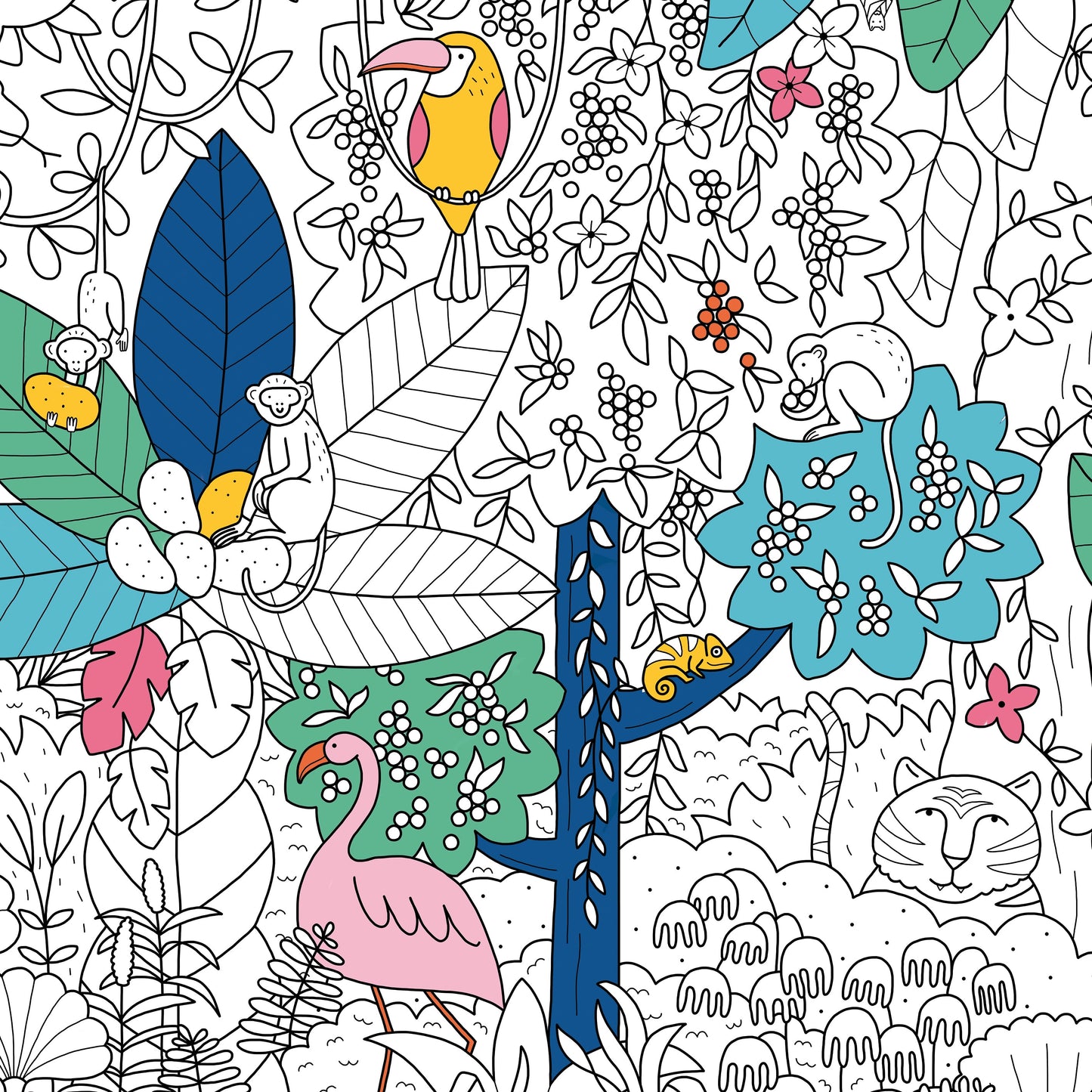 mon POSTER "la Jungle"