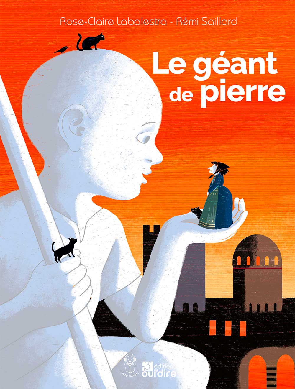 Livre Bavard - Le géant de pierre
