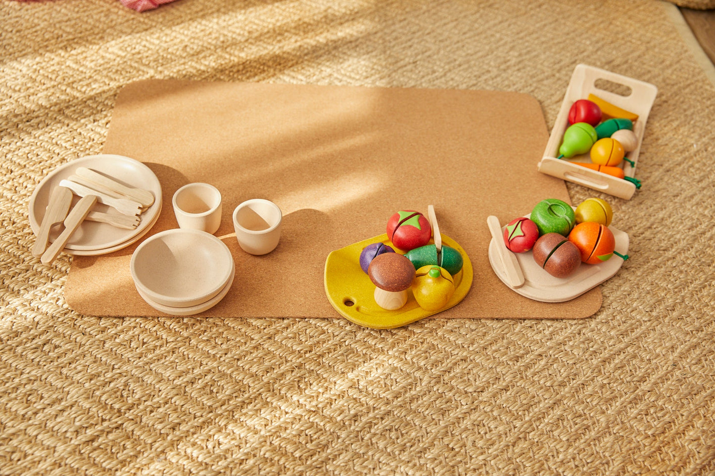 Assortiment de Légumes en bois