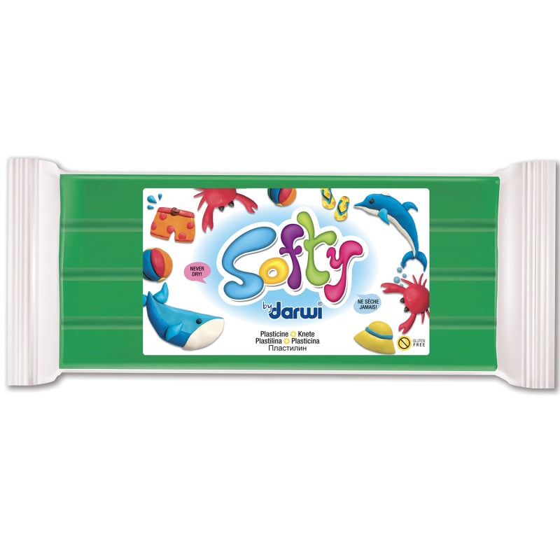 Softy - Pâte à modeler 500g, Vert