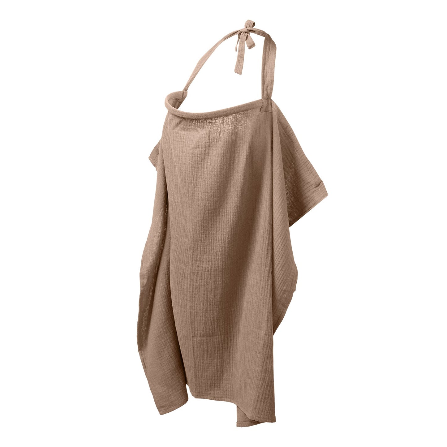 Châle d’allaitement uni | Taupe