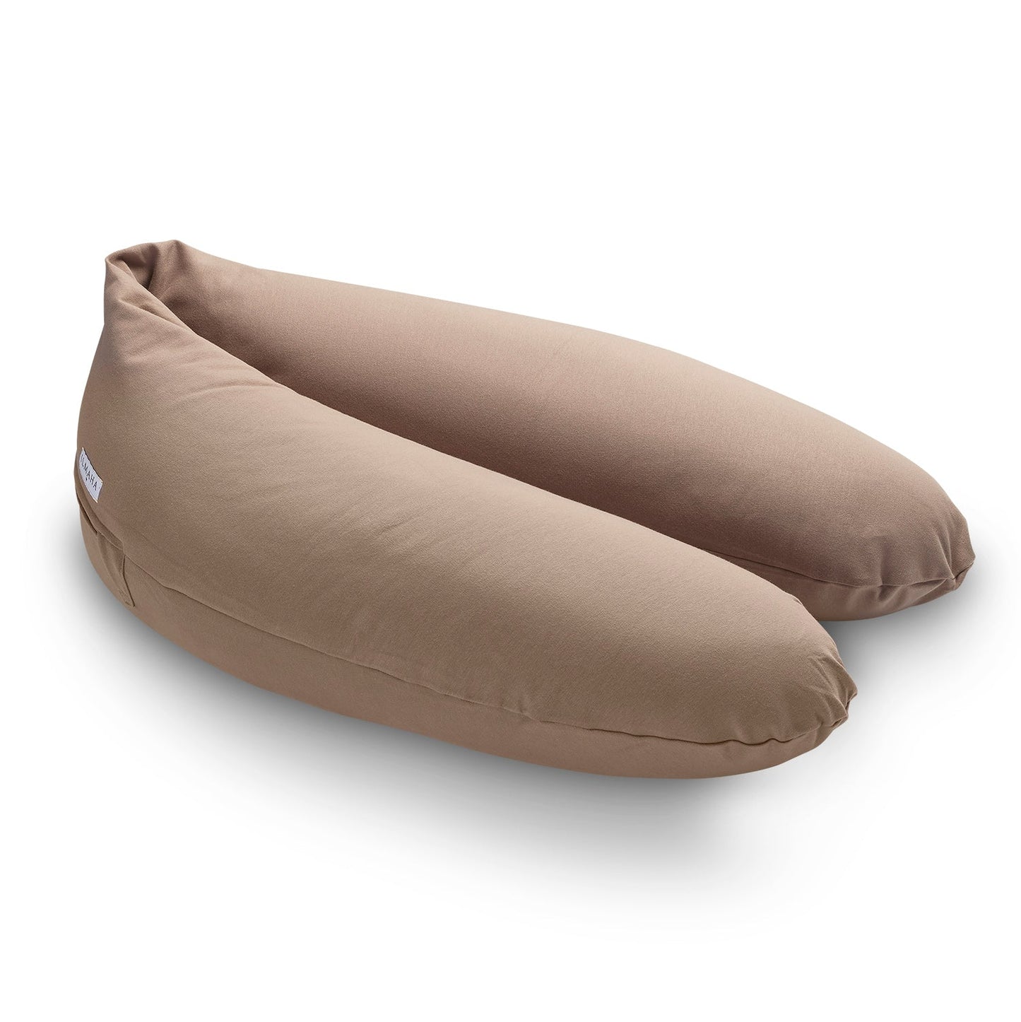 Coussin d’allaitement en molleton doux | Taupe