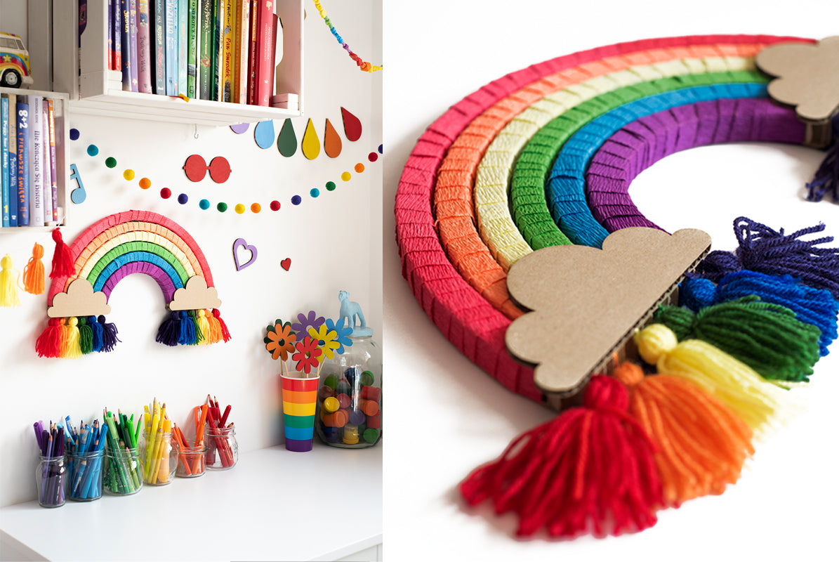 - DIY arc-en-ciel classique par :