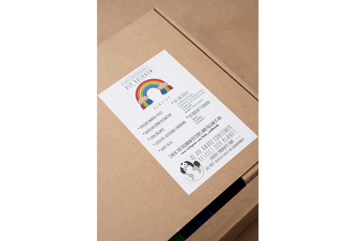 - DIY arc-en-ciel classique par :