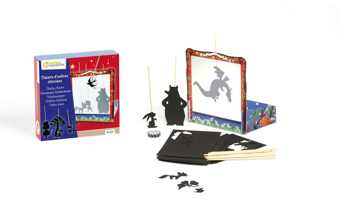 - Coffret créatif, Théâtre d'ombres chinoises par :