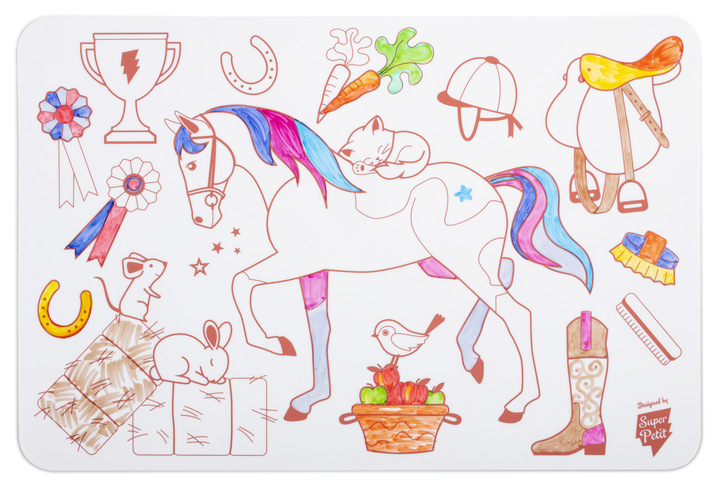 Mini playmat Poney
