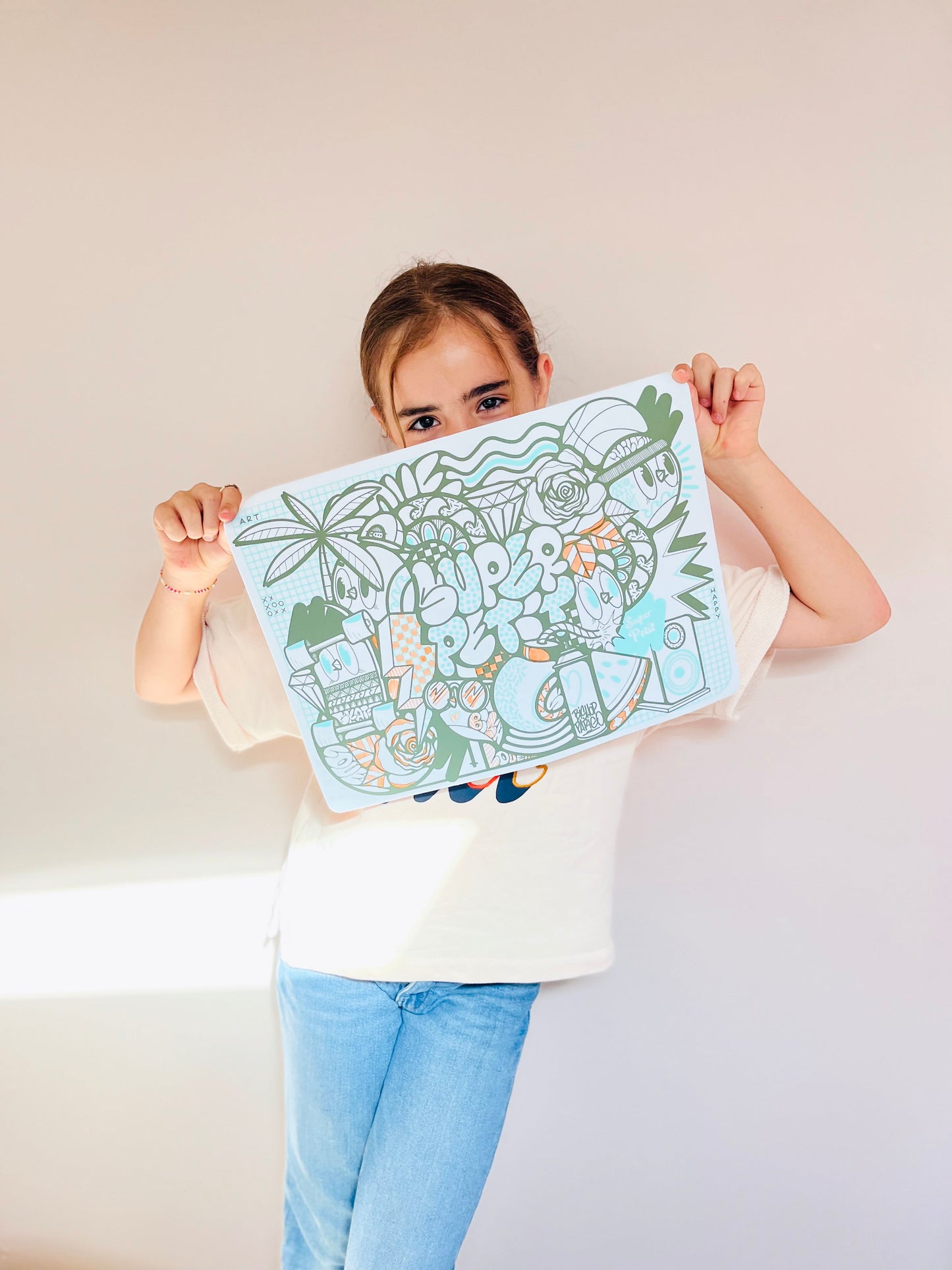 set à colorier Street Art