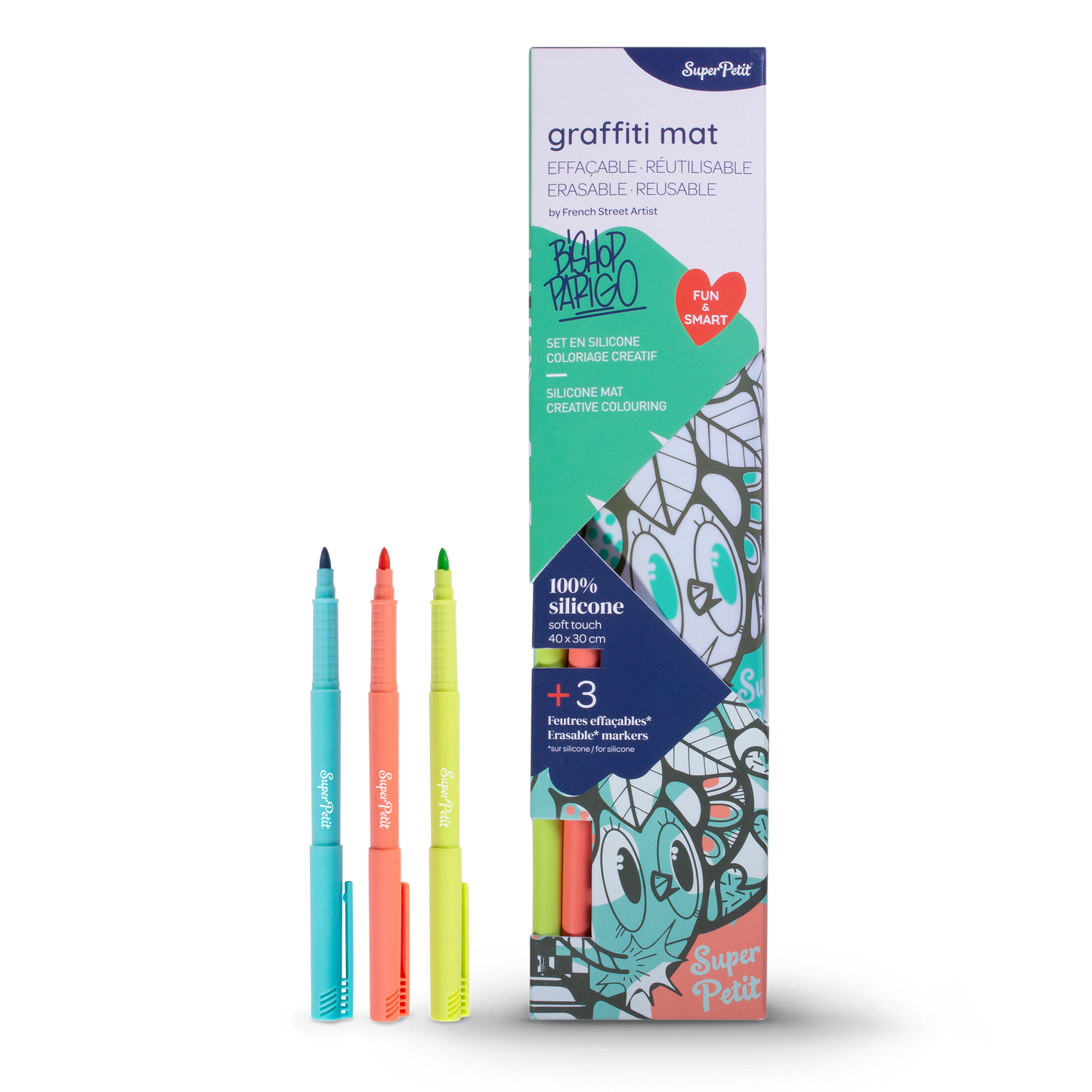 set à colorier Street Art