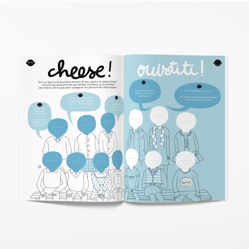 Papi, mamie et moi - Livre à remplir à 2