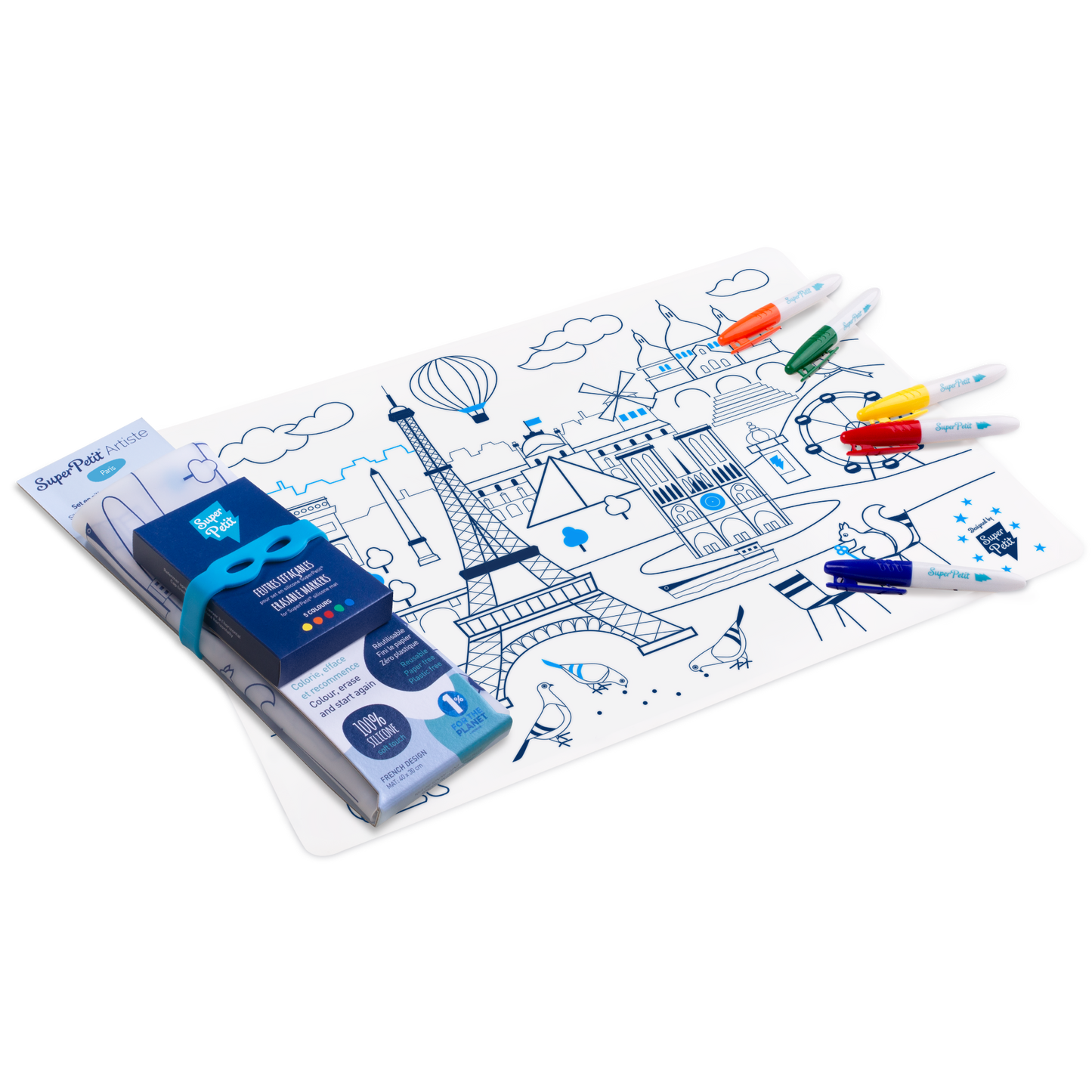 set à colorier - Paris