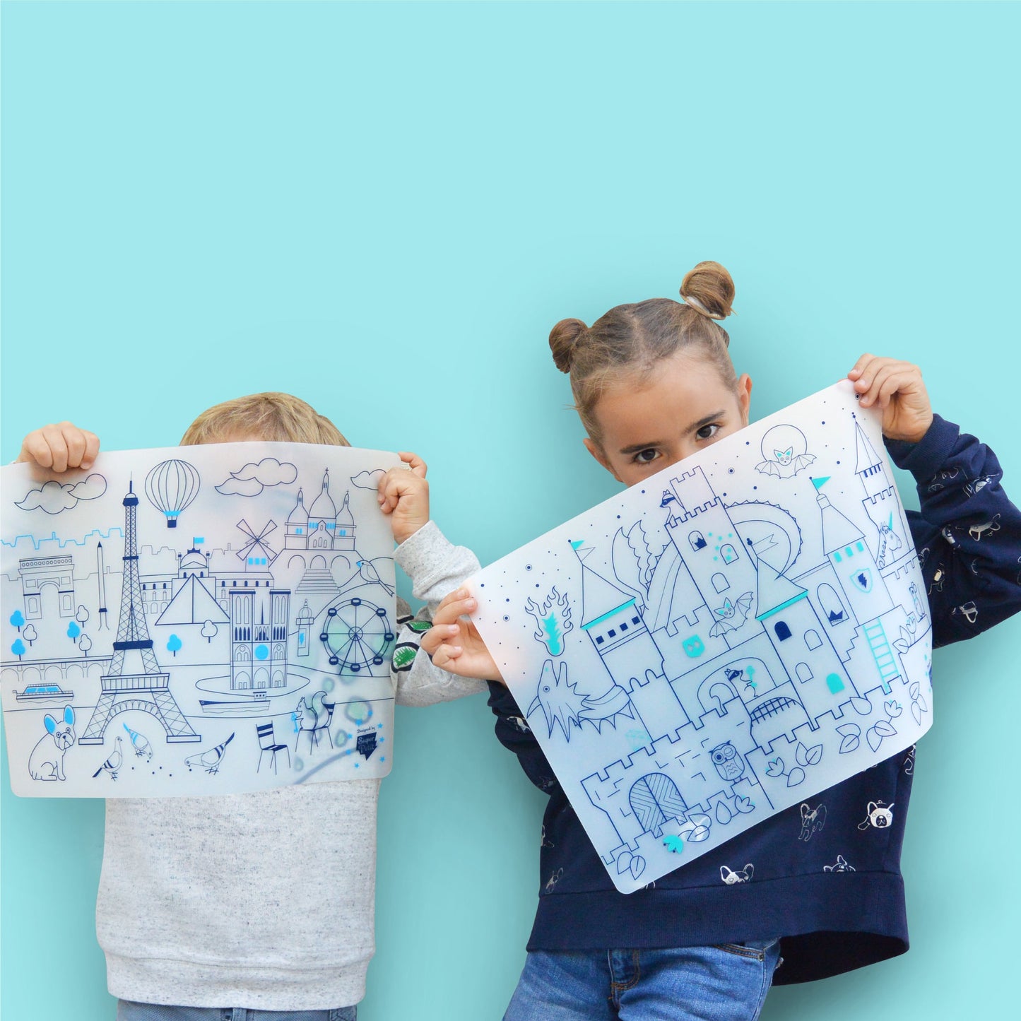 set à colorier - Paris